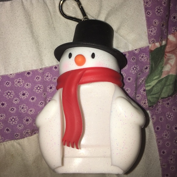 Bath & Body Works Other - Snow man sanitizer holder Bath & Body Works Other - Snow man sanitizer holder